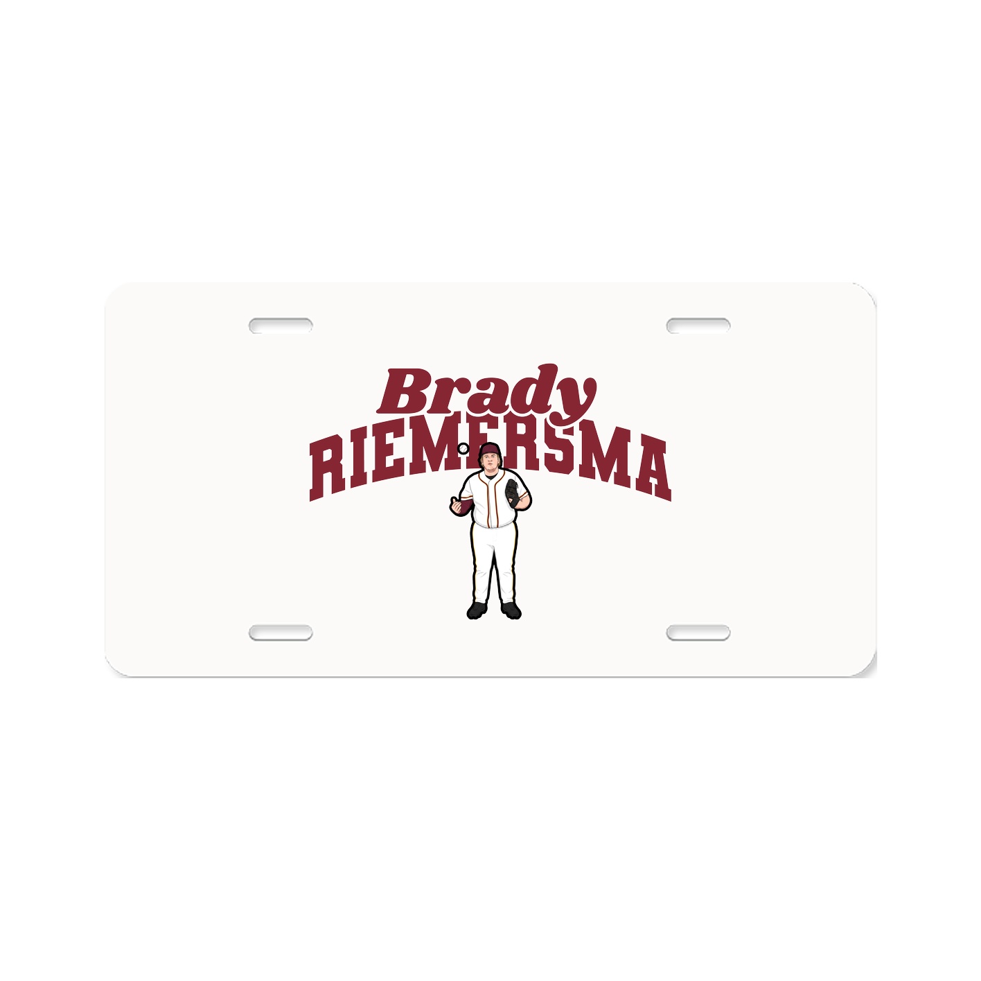 License Plate — Signature Arch in Classic