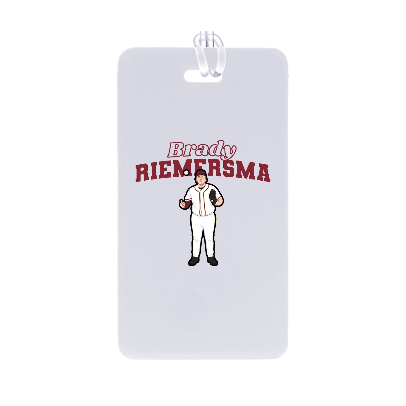 Bag Tag — Name Arch in Classic