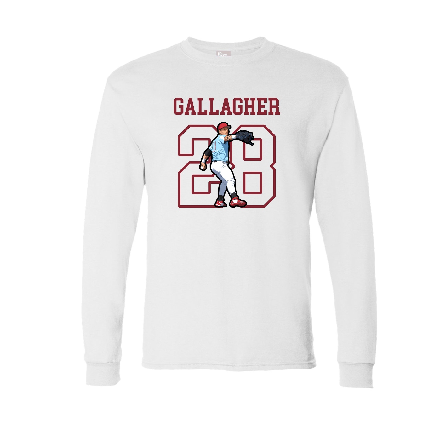 Long Sleeve Tee — Shirsey in White