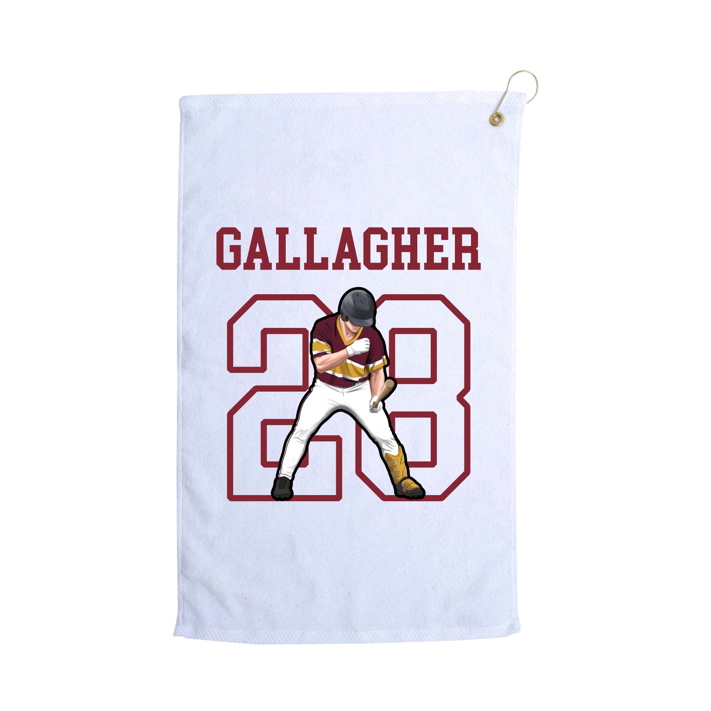 Golf Towel — Shirsey in White