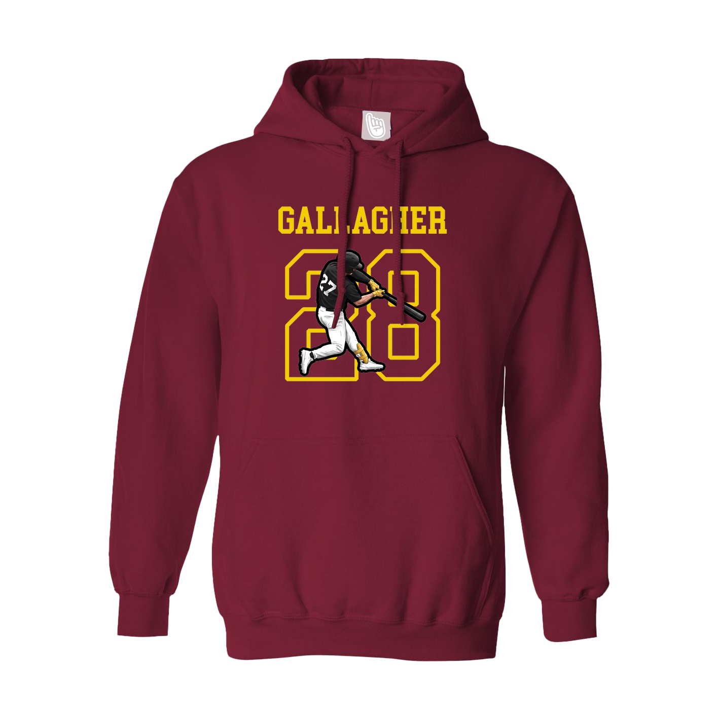Hoodie — Shirsey in Cardinal