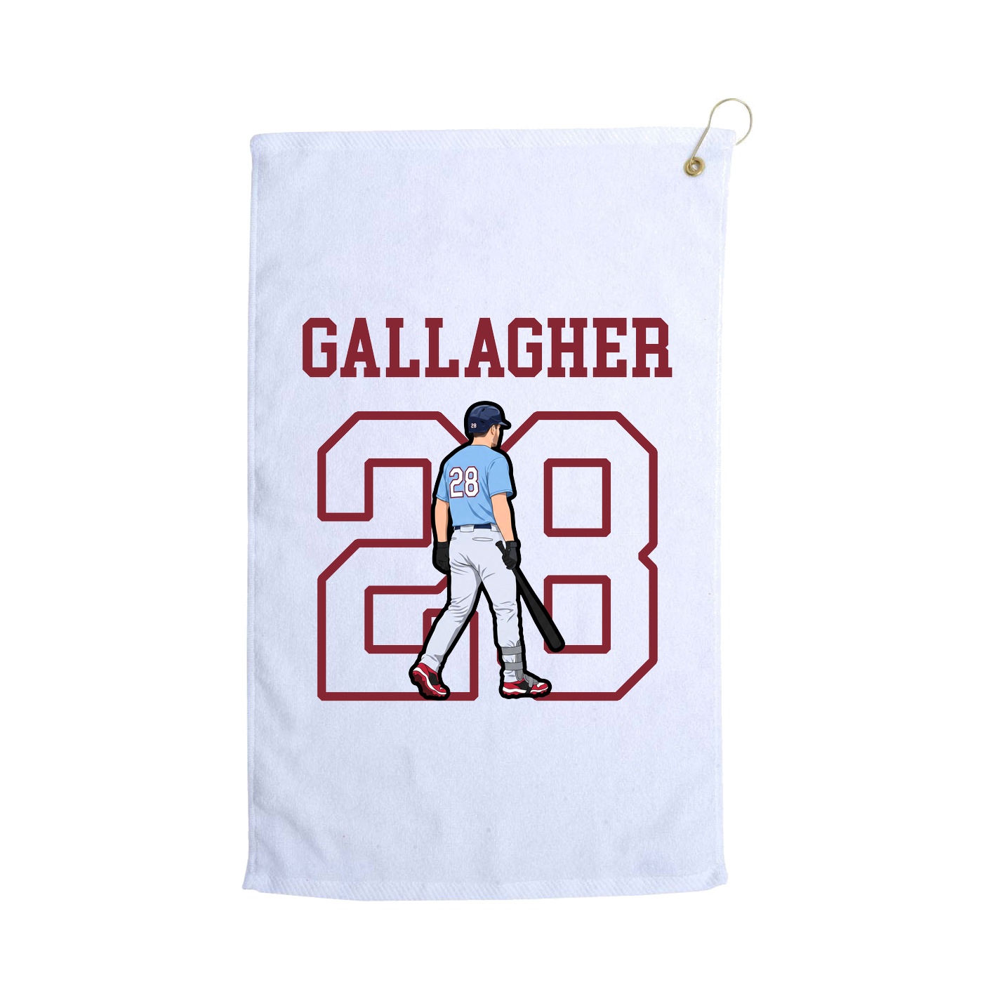 Golf Towel — Shirsey in White