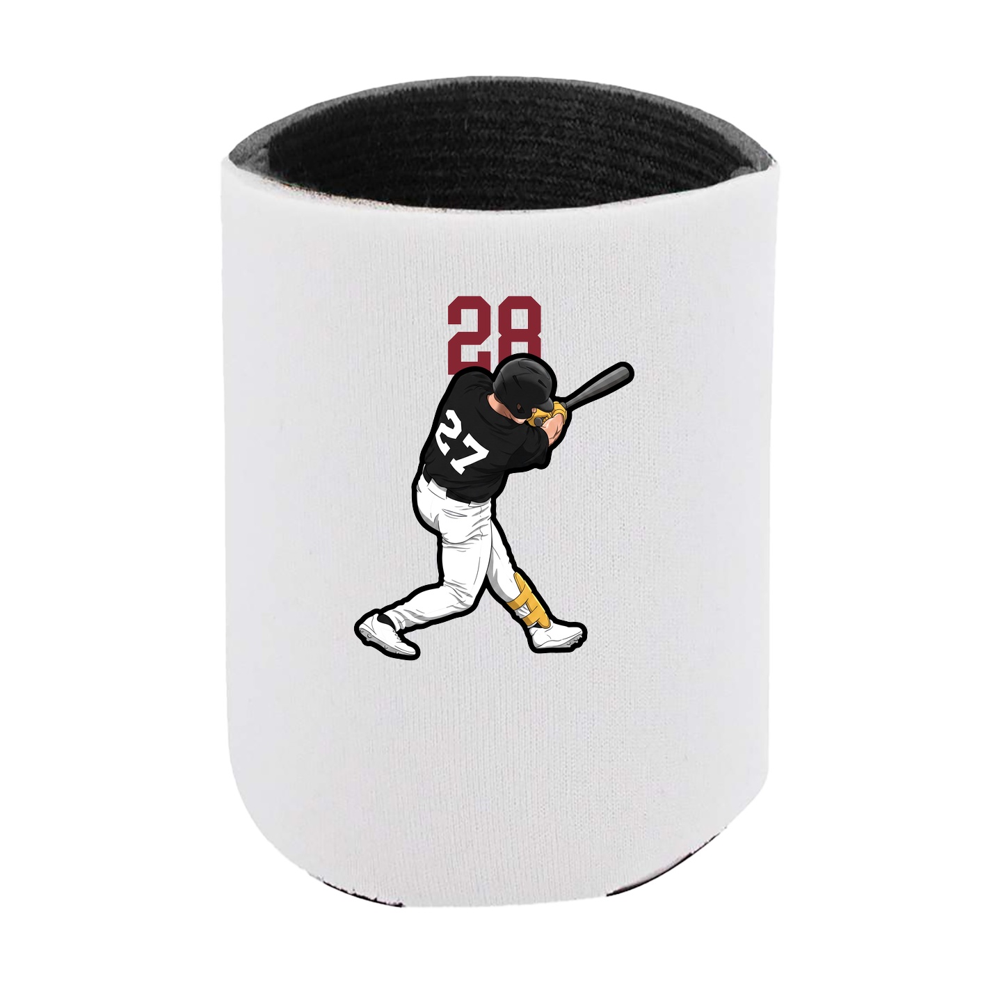 Can Holder — Number Top in White