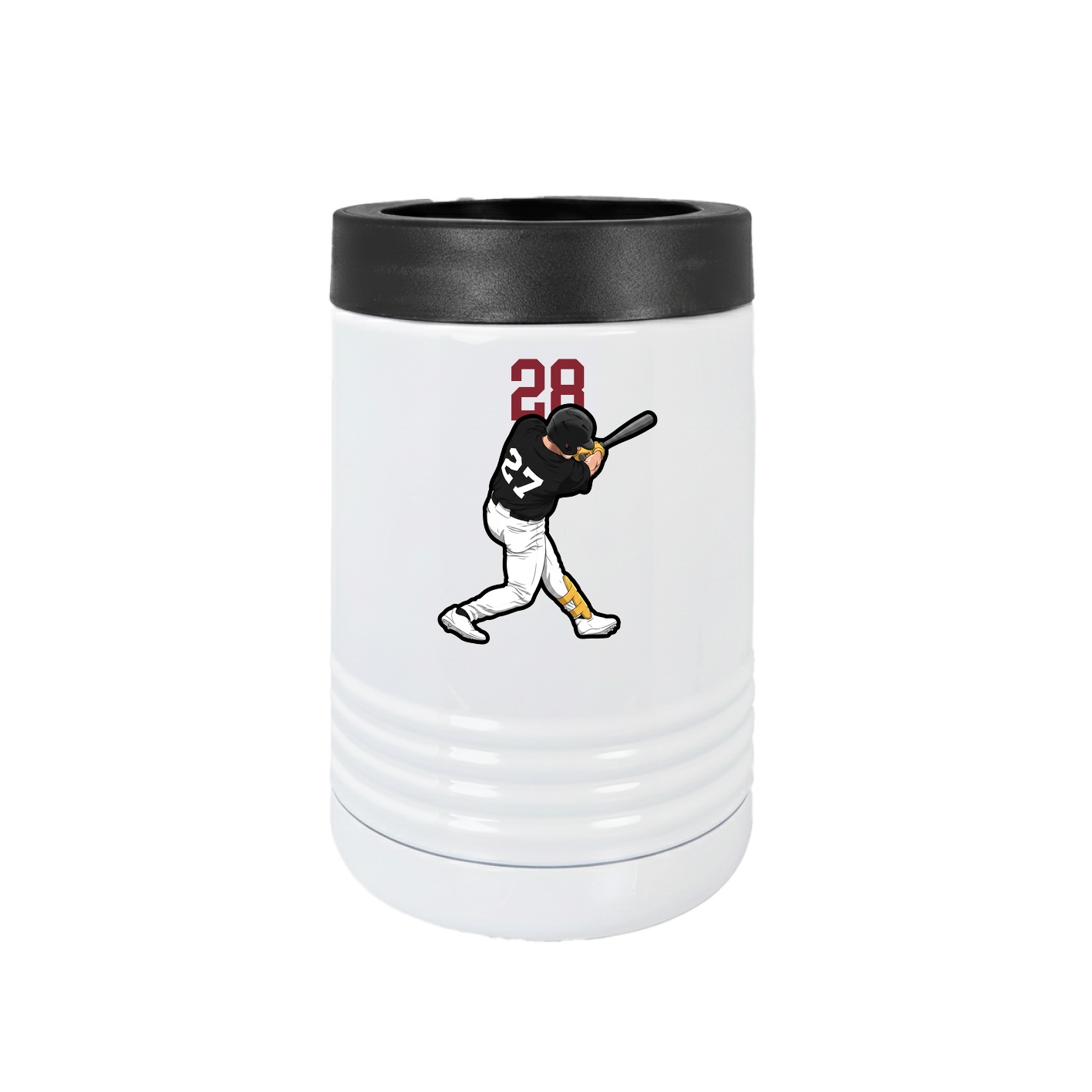 Beverage Holder — Number Top in White