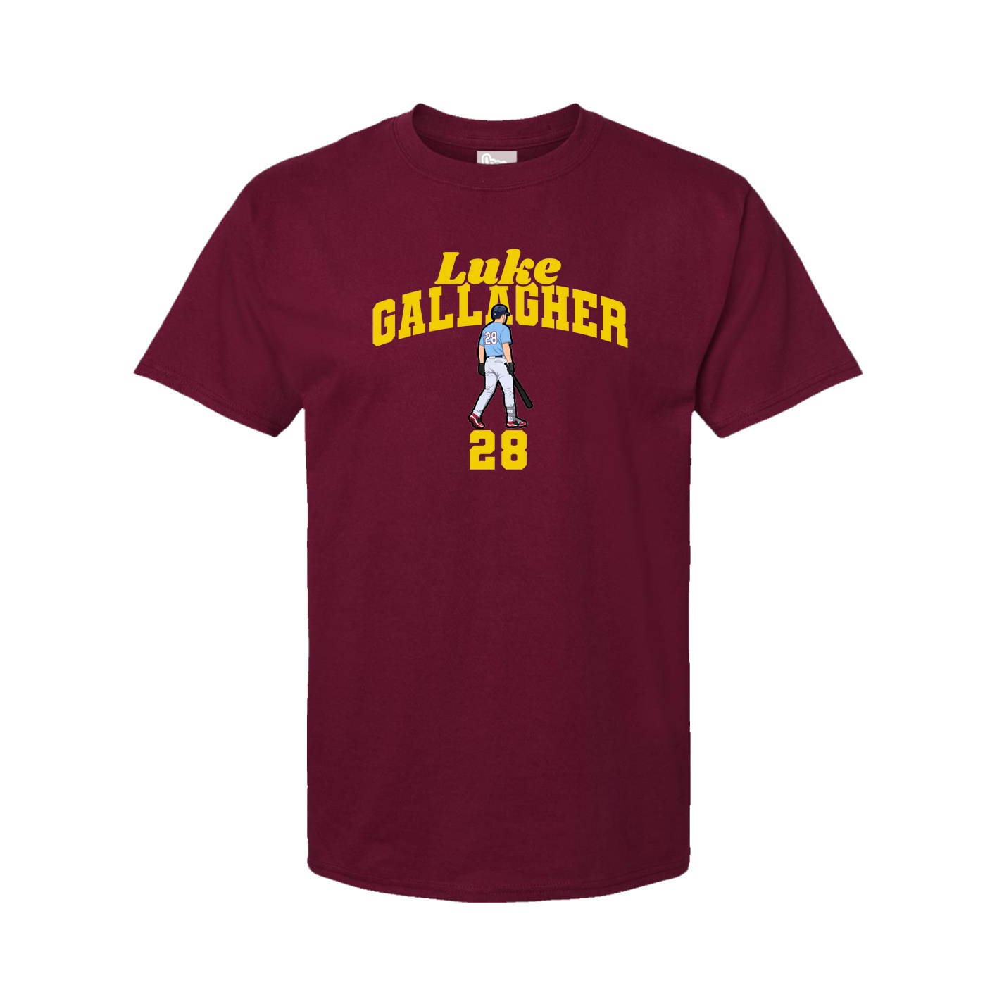 Youth Tee — Signature Arch in Cardinal