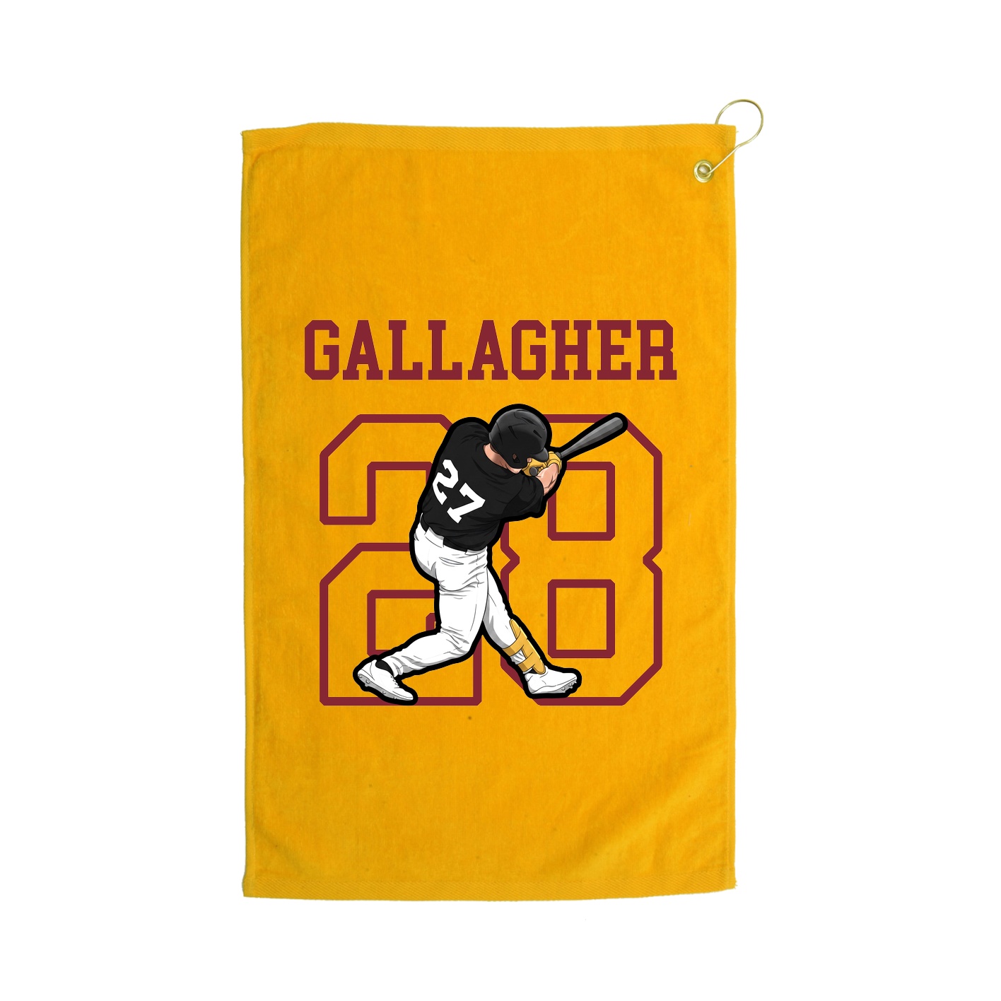 Golf Towel — Shirsey in Gold