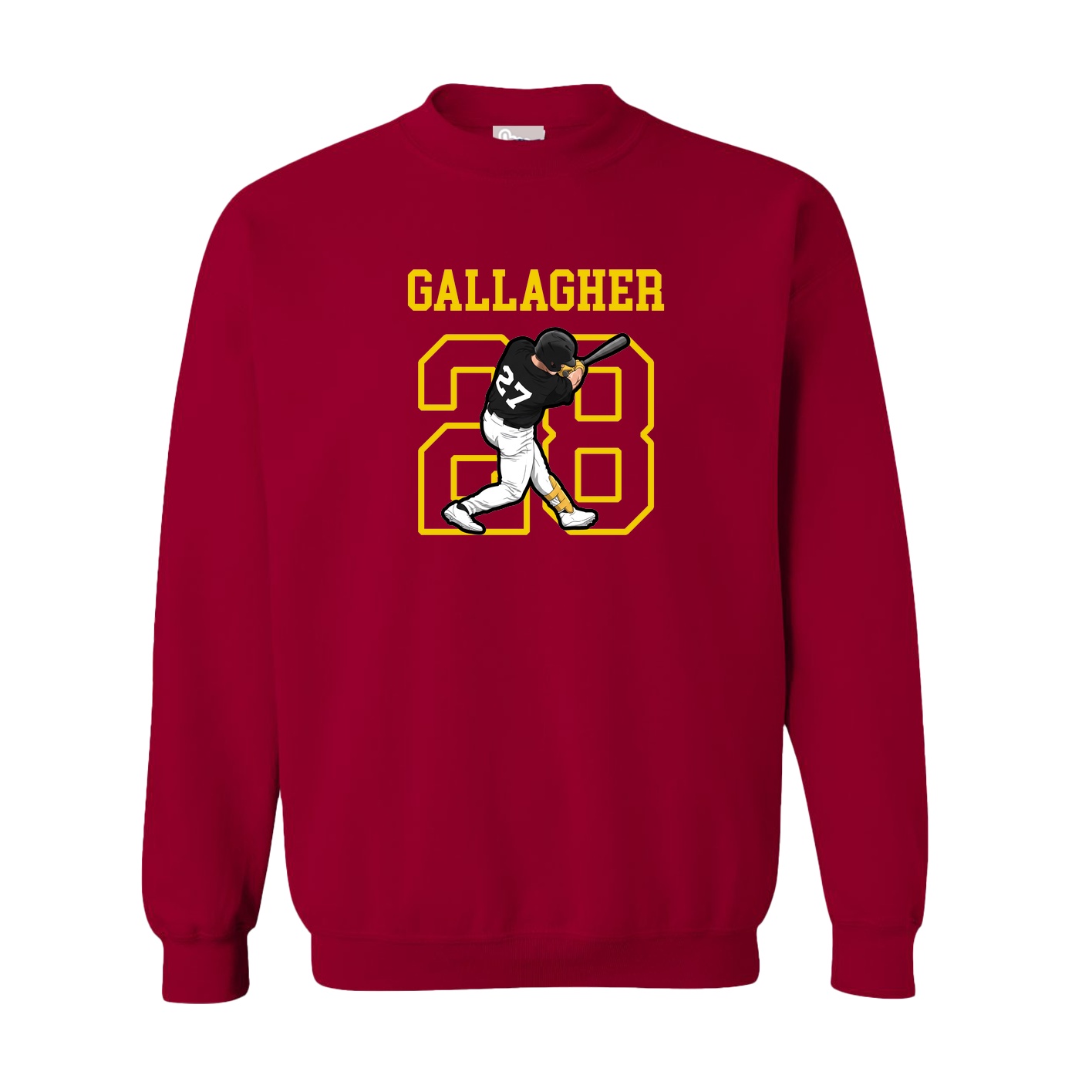 Fleece Crew — Shirsey in Cardinal