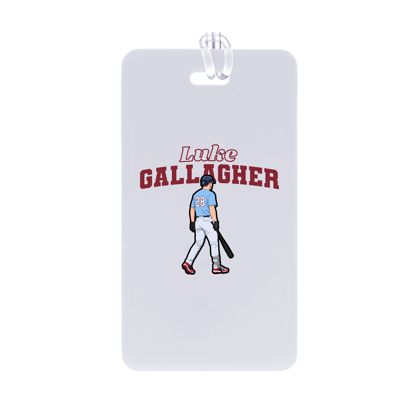 Bag Tag — Name Arch in Classic