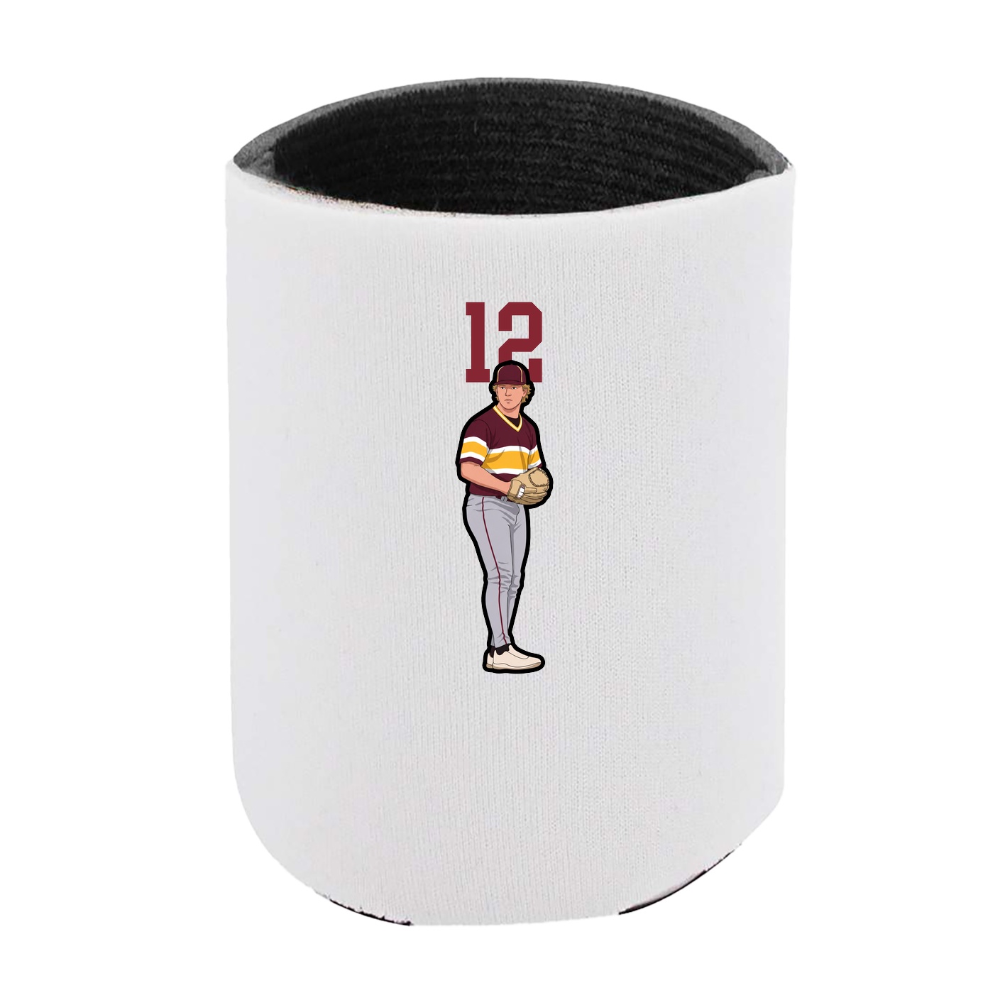 Can Holder — Number Top in White