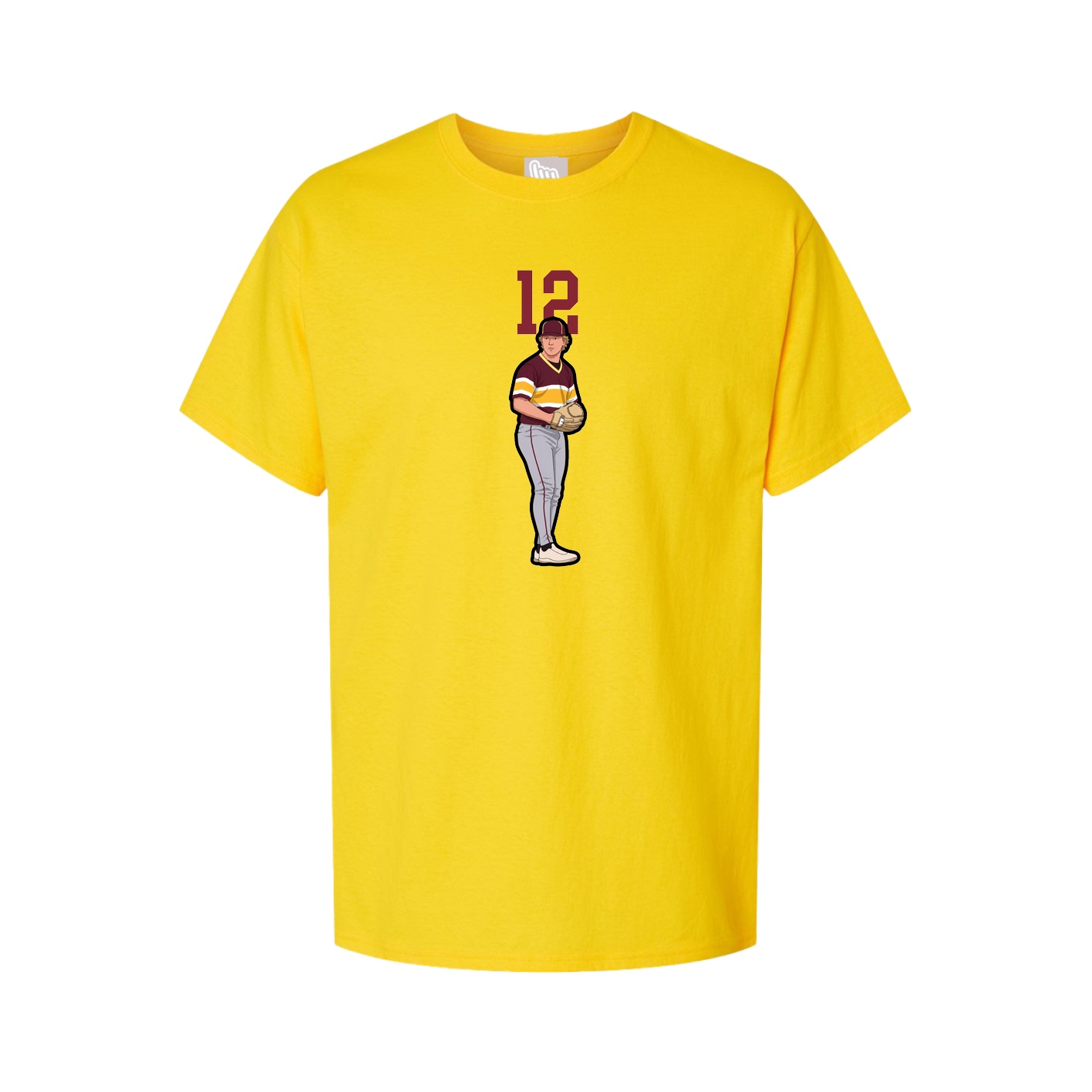 Tee — Number Top in Gold