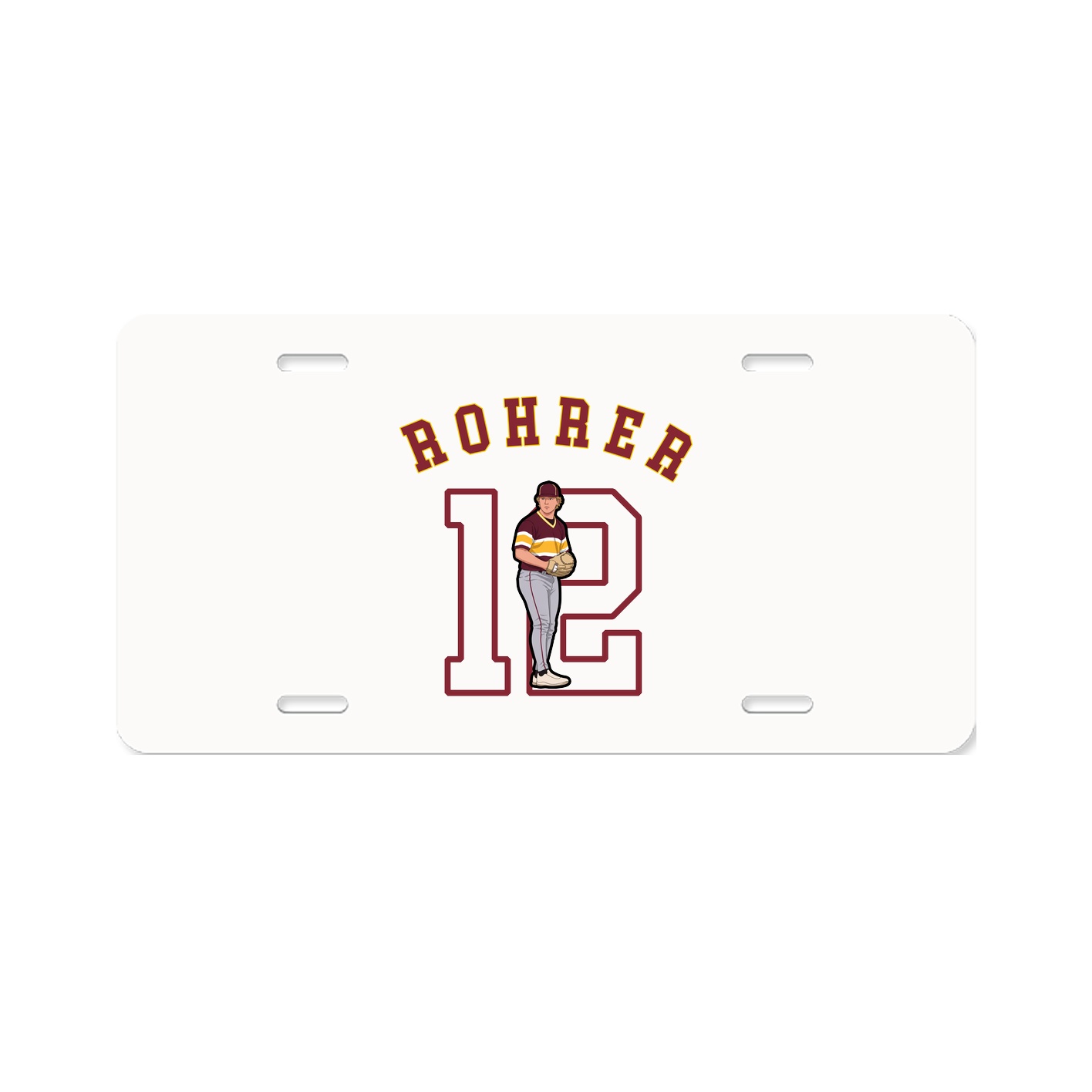 License Plate — Shirsey Arch in Classic