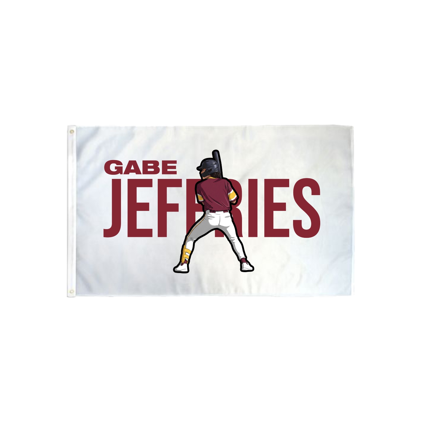 3x5 Flag — Player Name in Classic