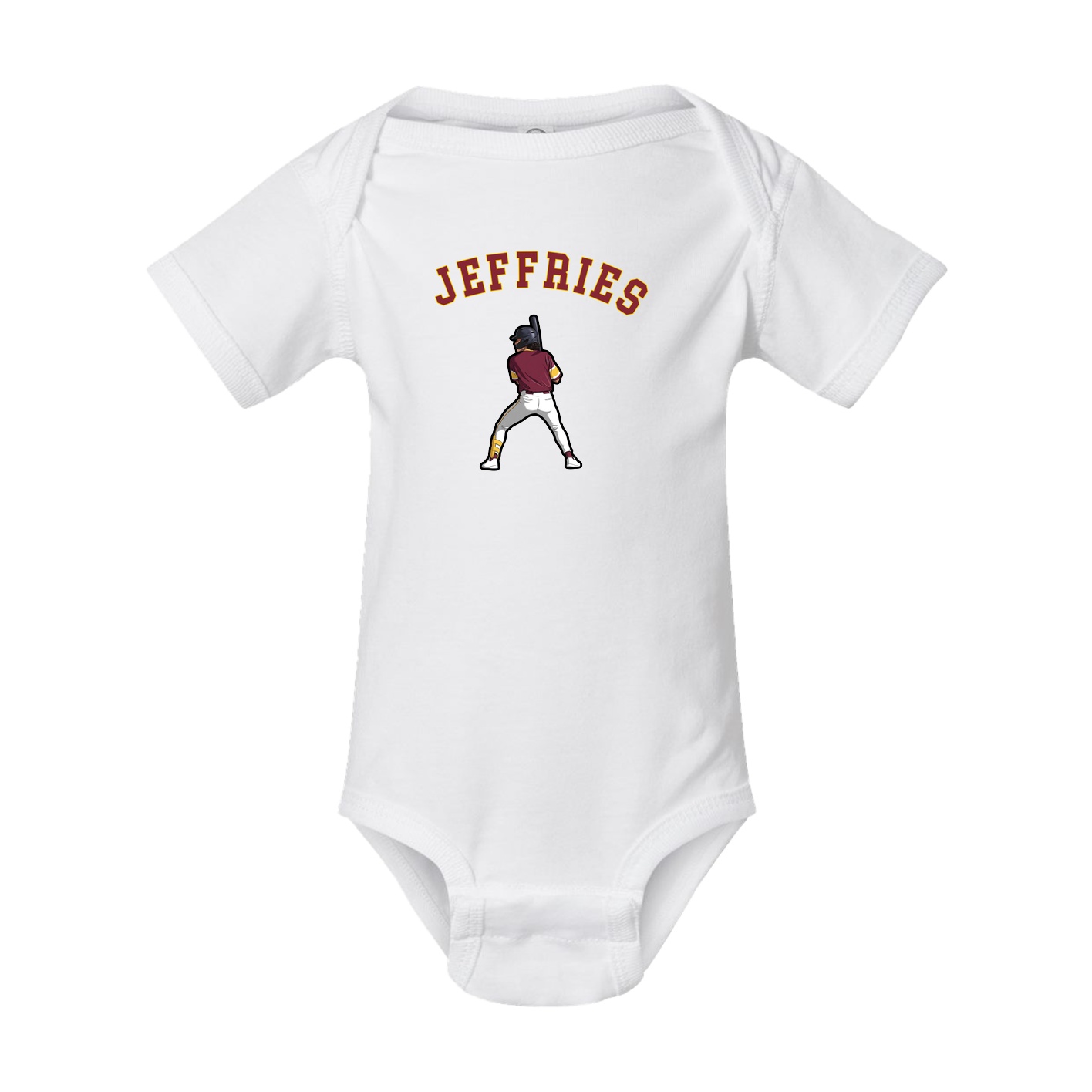 Baby Onesie — Shirsey Arch in White