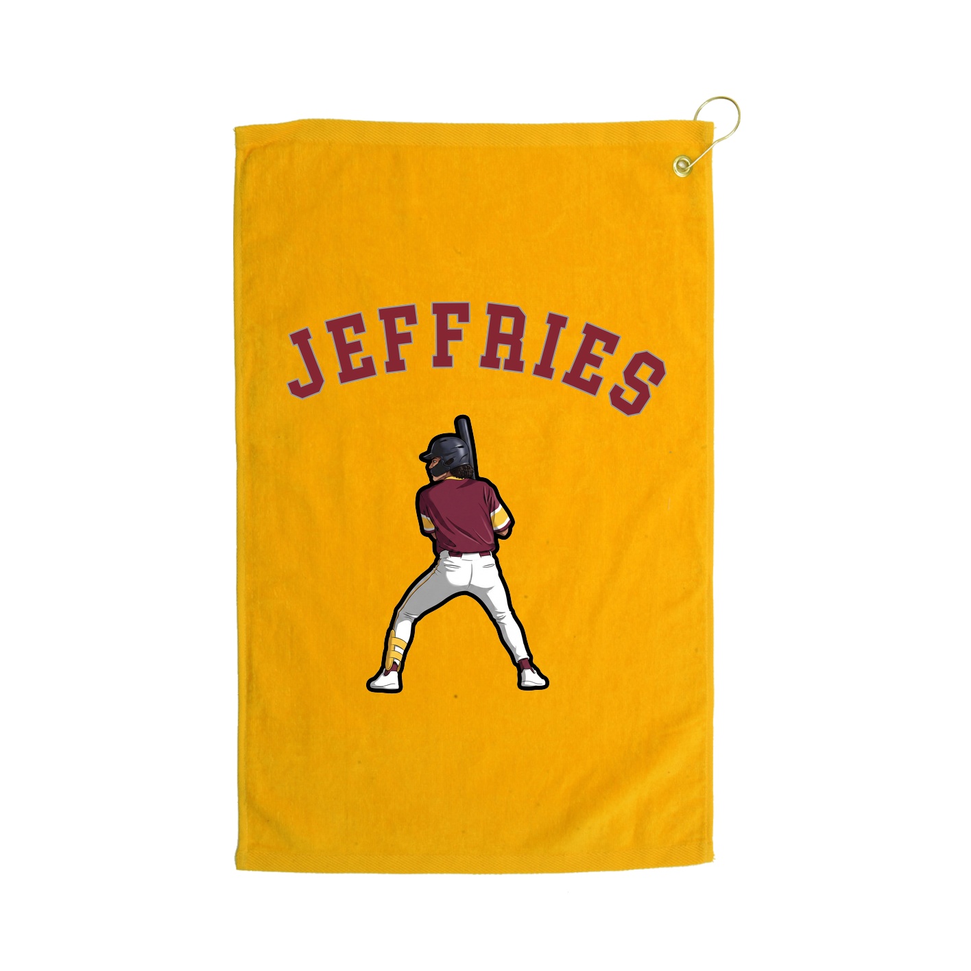 Golf Towel — Shirsey Arch in Gold