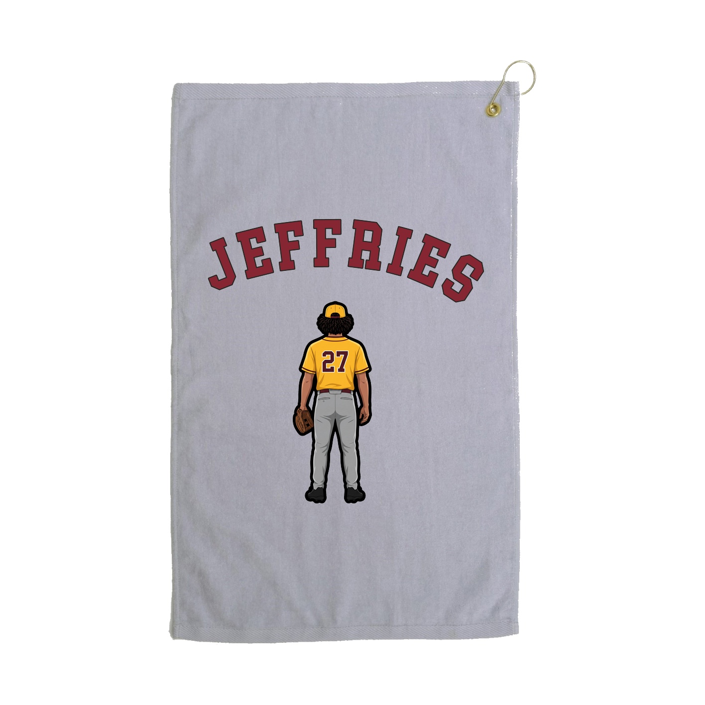 Golf Towel — Shirsey Arch in Grey