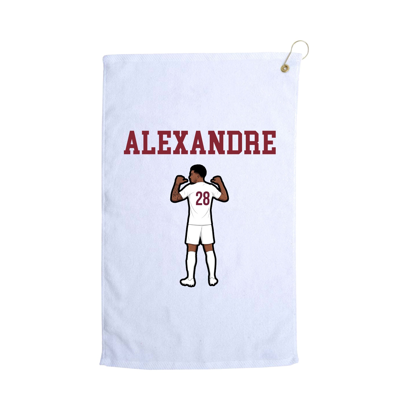 Golf Towel — Shirsey in White