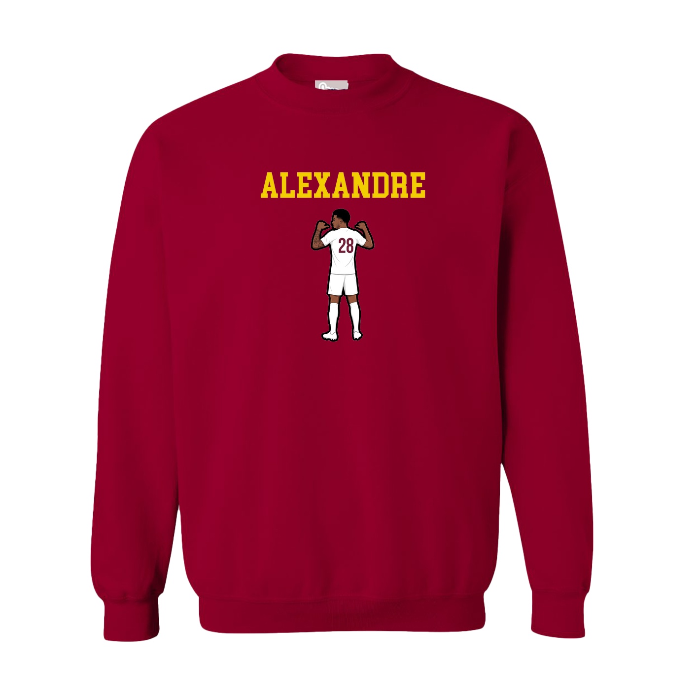 Fleece Crew — Shirsey in Cardinal