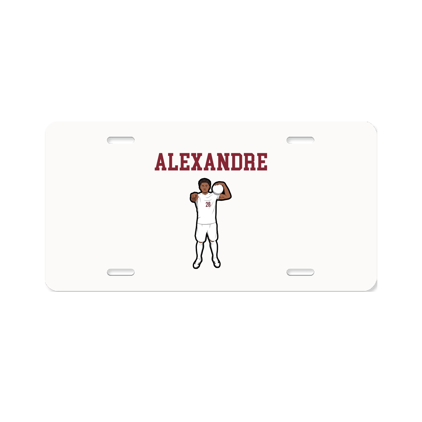 License Plate — Shirsey in Classic