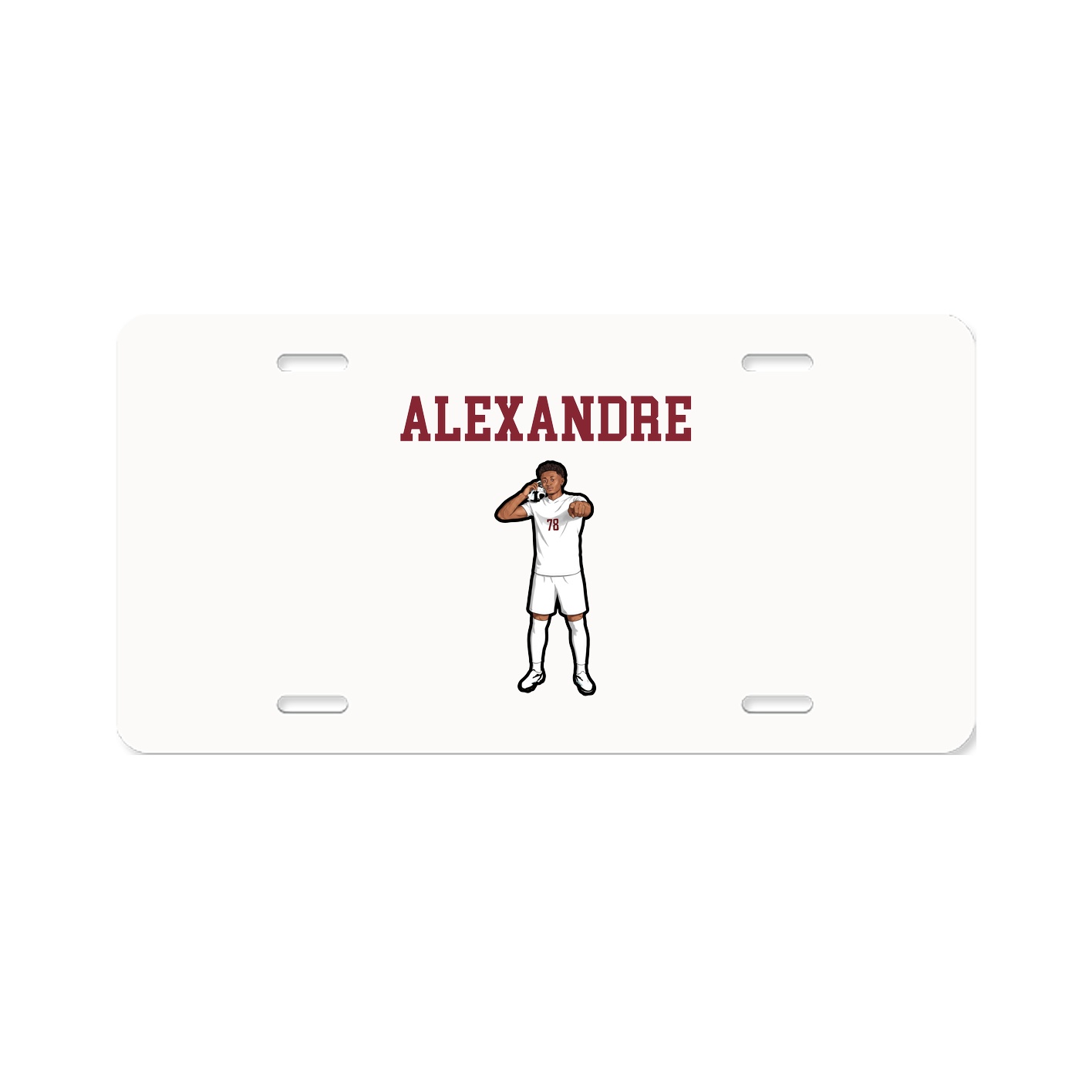 License Plate — Shirsey in Classic