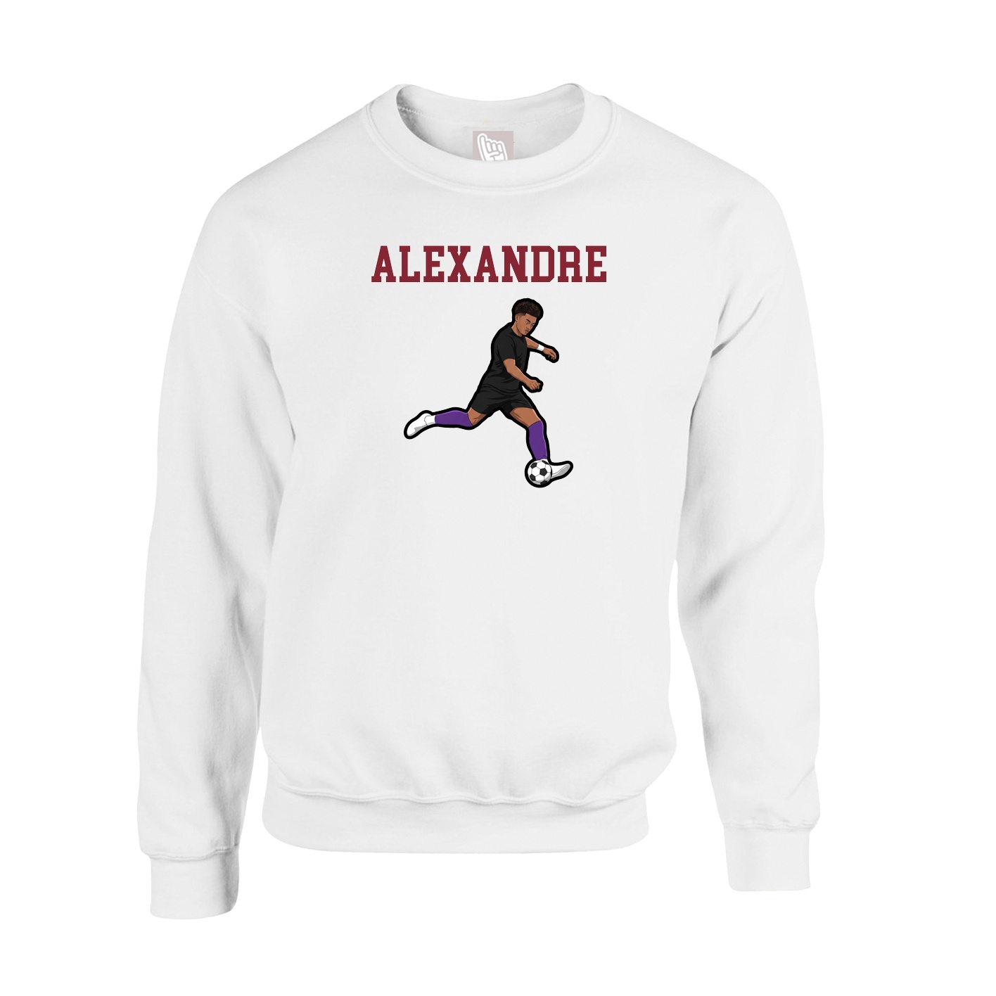 Fleece Crew — Shirsey in White