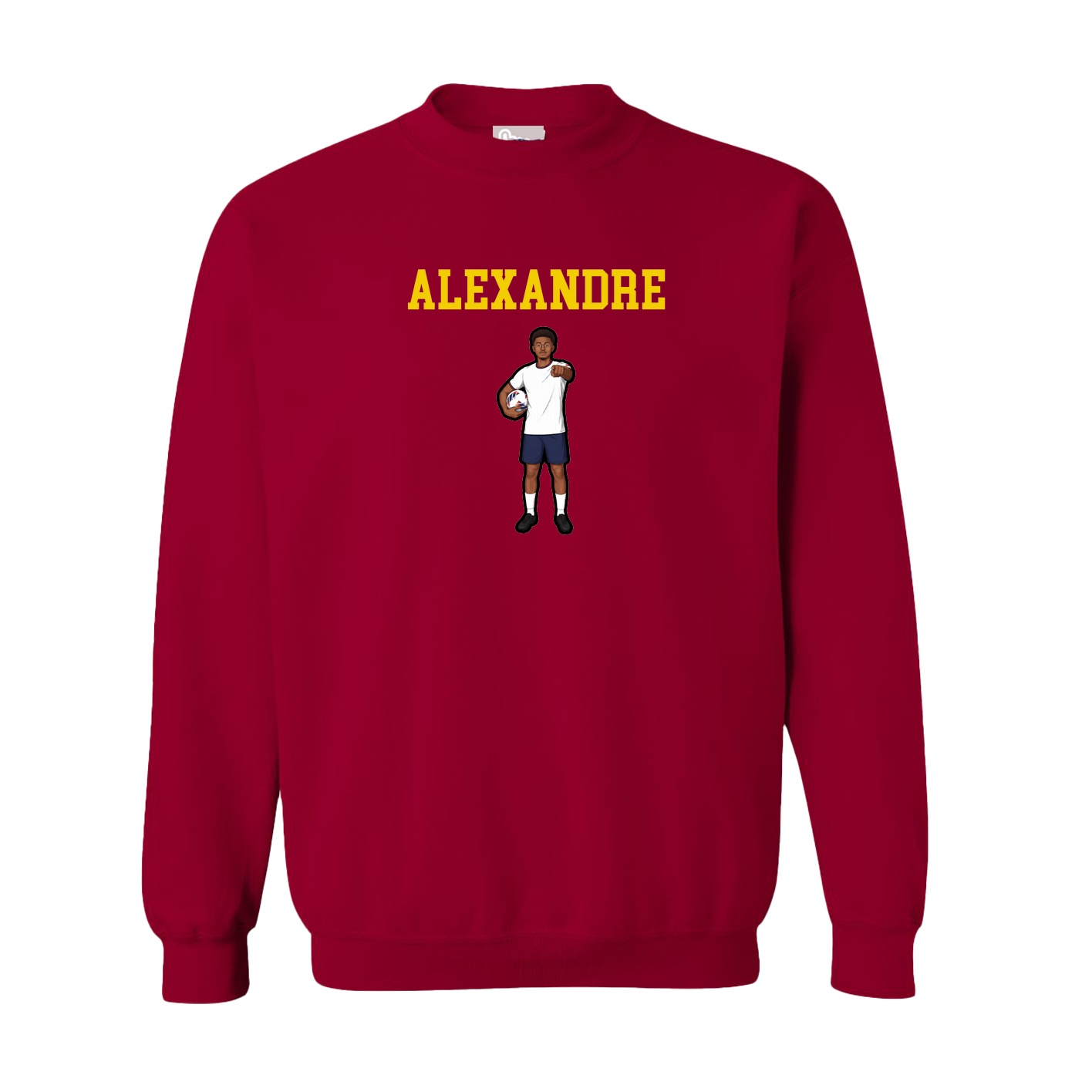 Fleece Crew — Shirsey in Cardinal