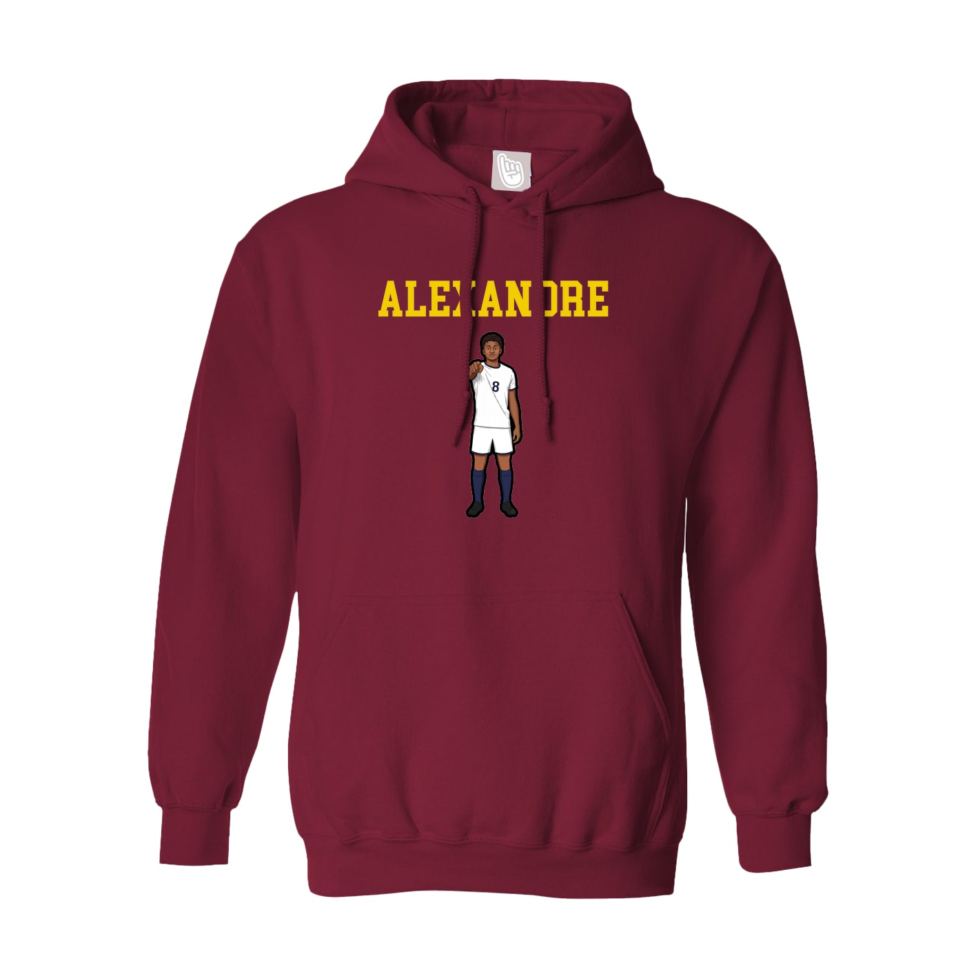 Hoodie — Shirsey in Cardinal