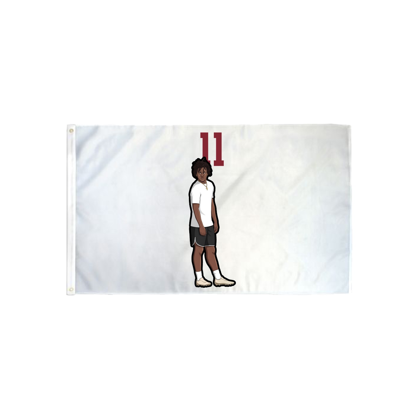 3x5 Flag — Number Top in Classic