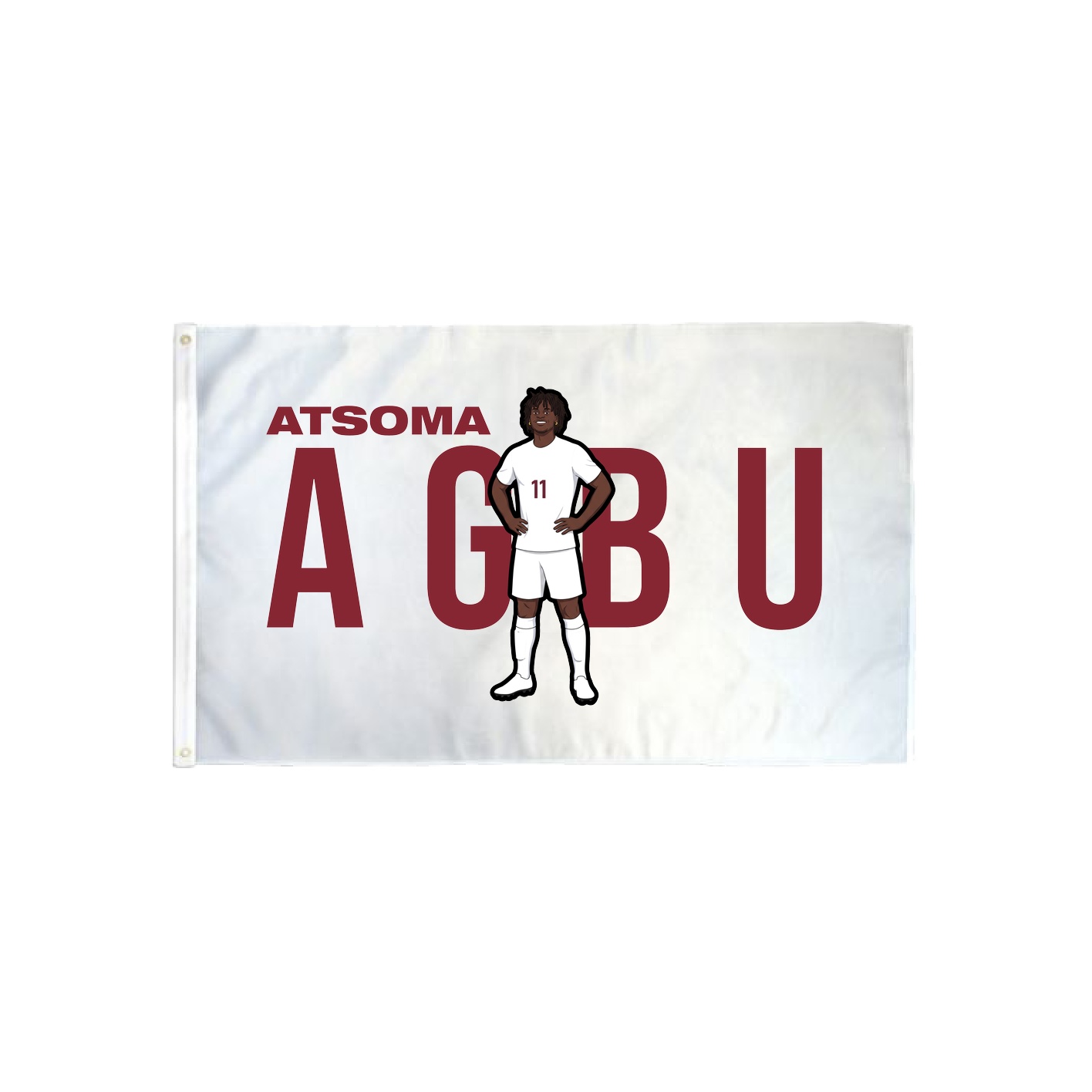 3x5 Flag — Player Name in Classic