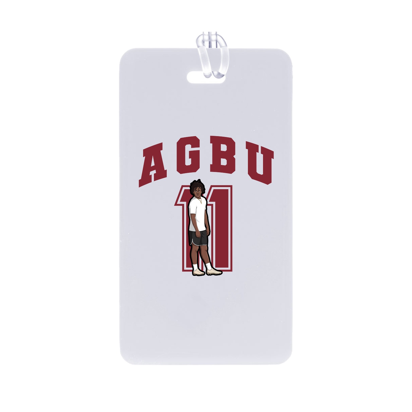 Bag Tag — Number in Classic