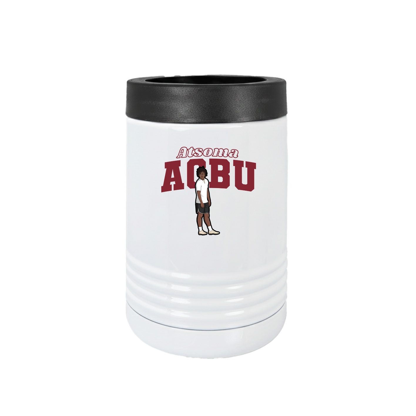 Beverage Holder — Name Arch in White