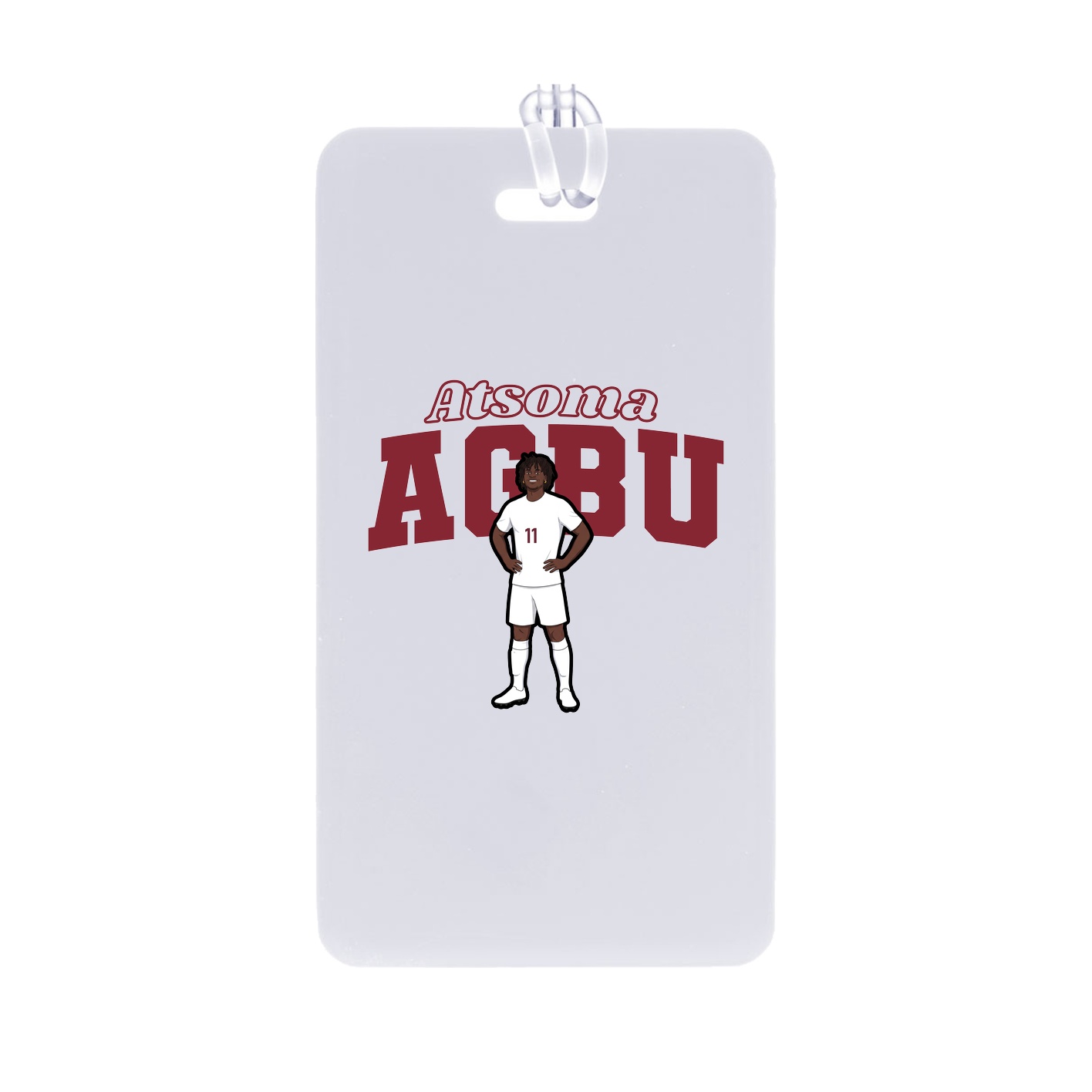 Bag Tag — Name Arch in Classic