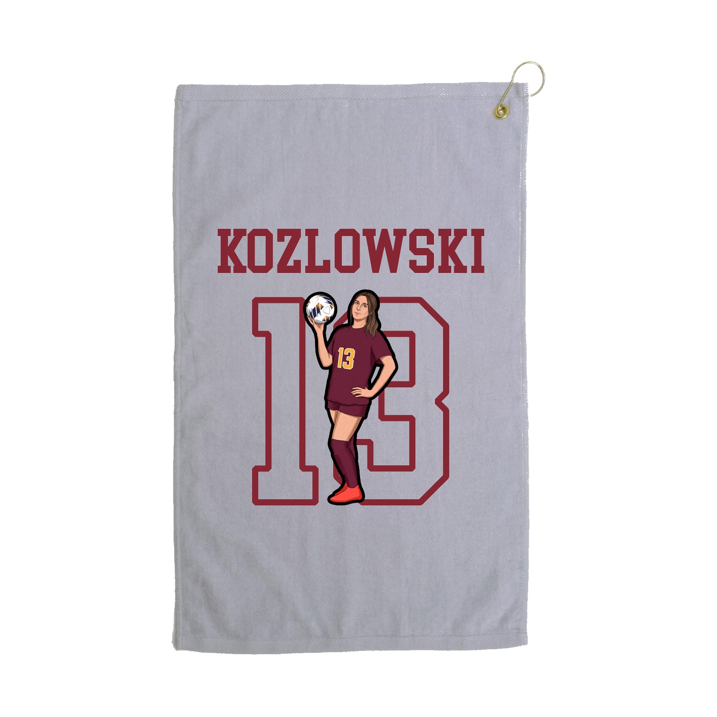 Golf Towel — Shirsey in Grey