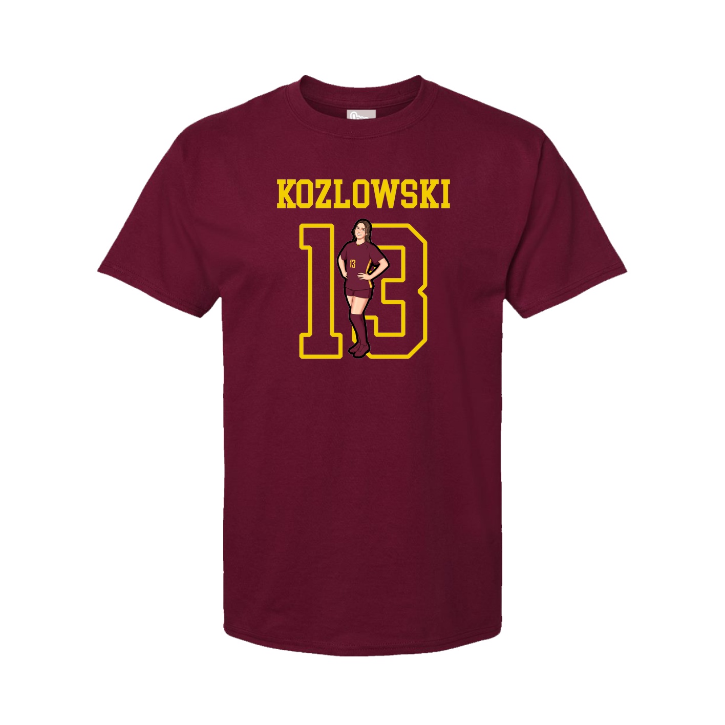 Youth Tee — Shirsey in Cardinal