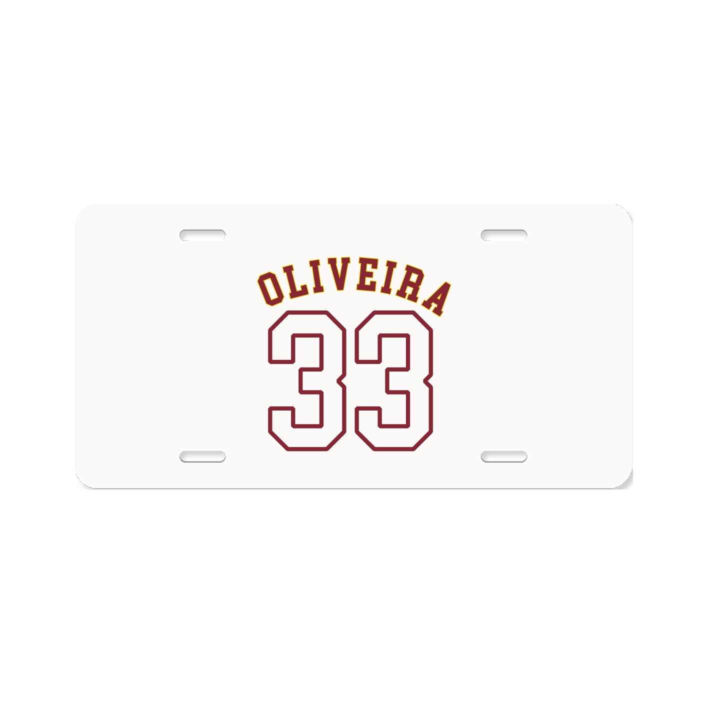 License Plate — Shirsey Arch in Classic