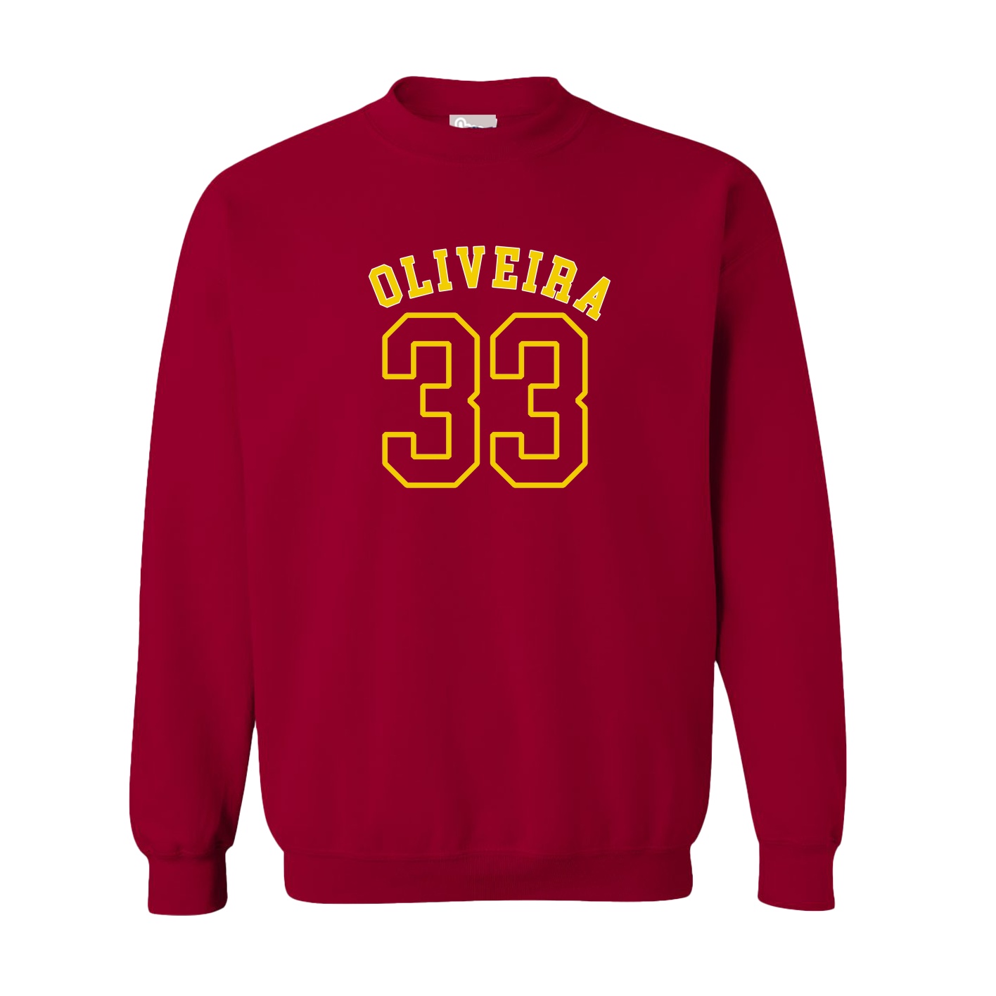 Fleece Crew — Shirsey Arch in Cardinal