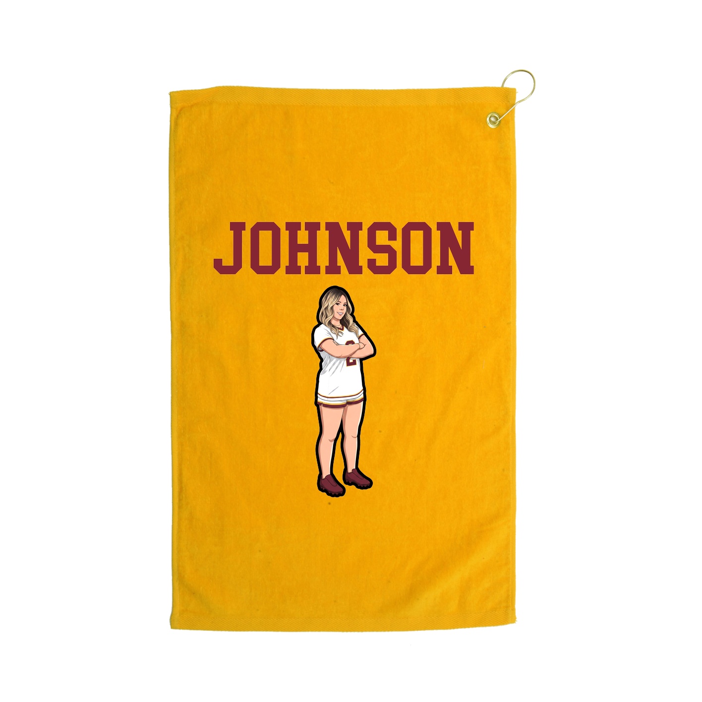 Golf Towel — Shirsey in Gold
