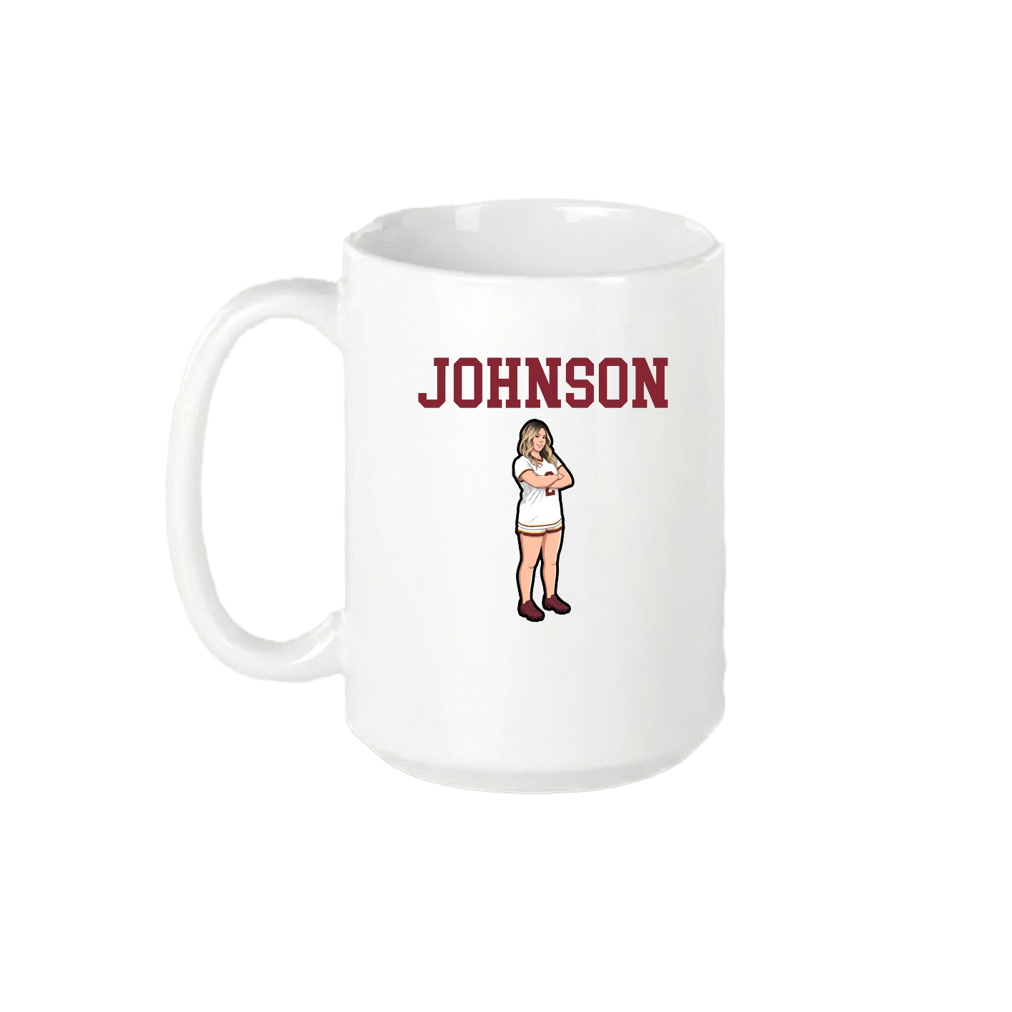 15oz Coffee Mug — Shirsey in White