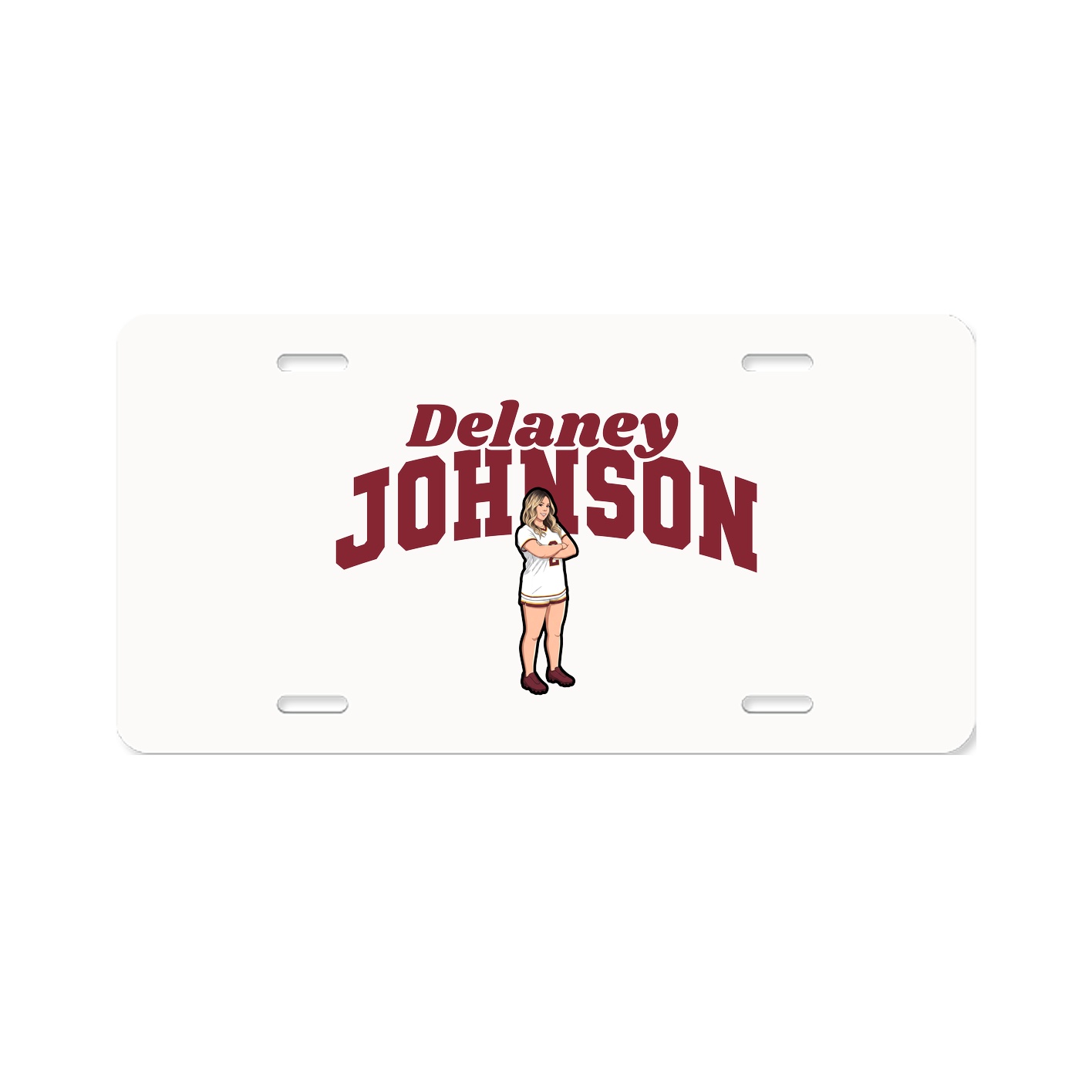 License Plate — Signature Arch in Classic