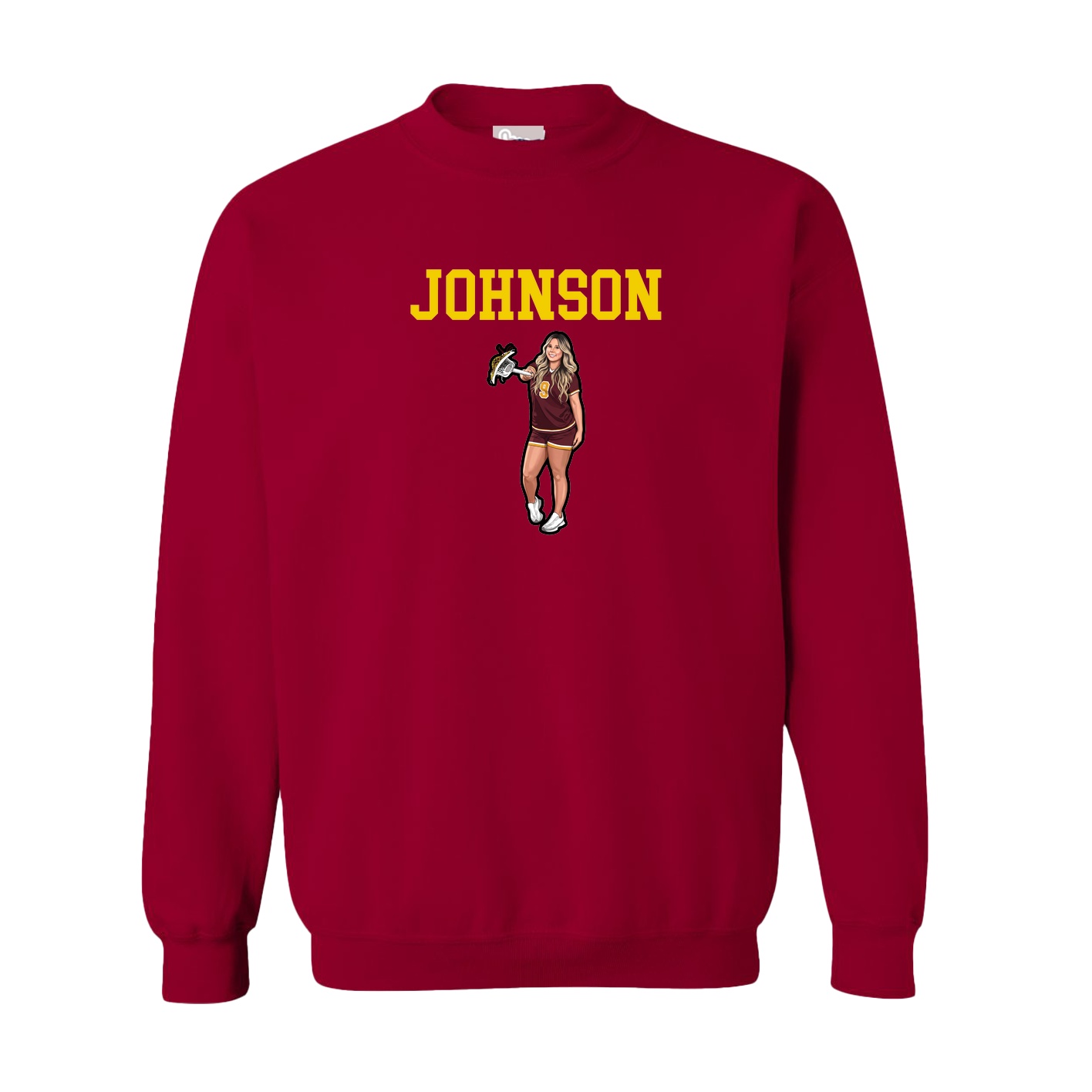 Fleece Crew — Shirsey in Cardinal