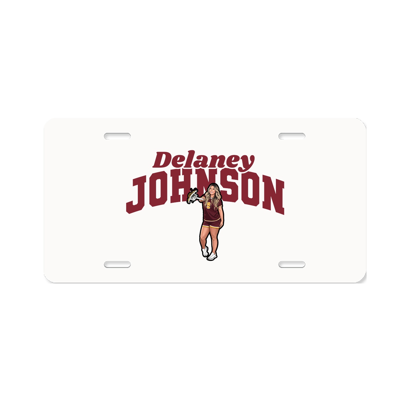 License Plate — Signature Arch in Classic