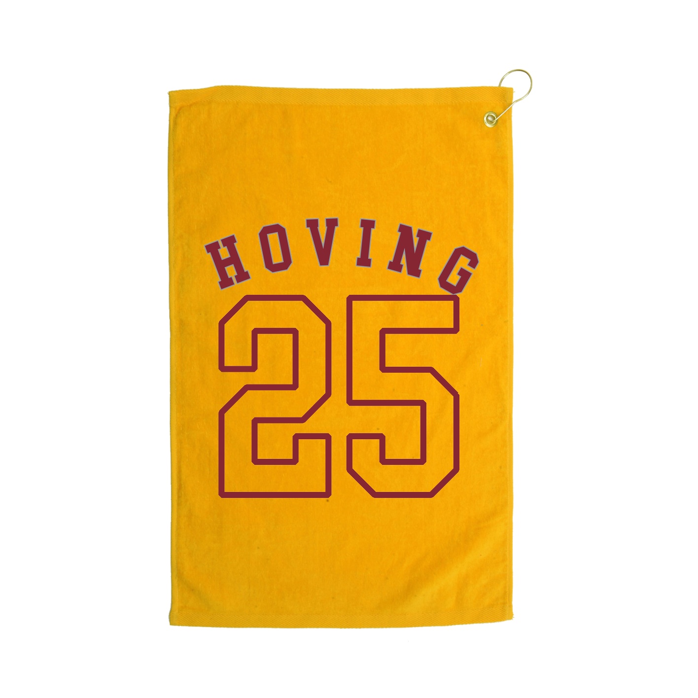 Golf Towel — Shirsey Arch in Gold