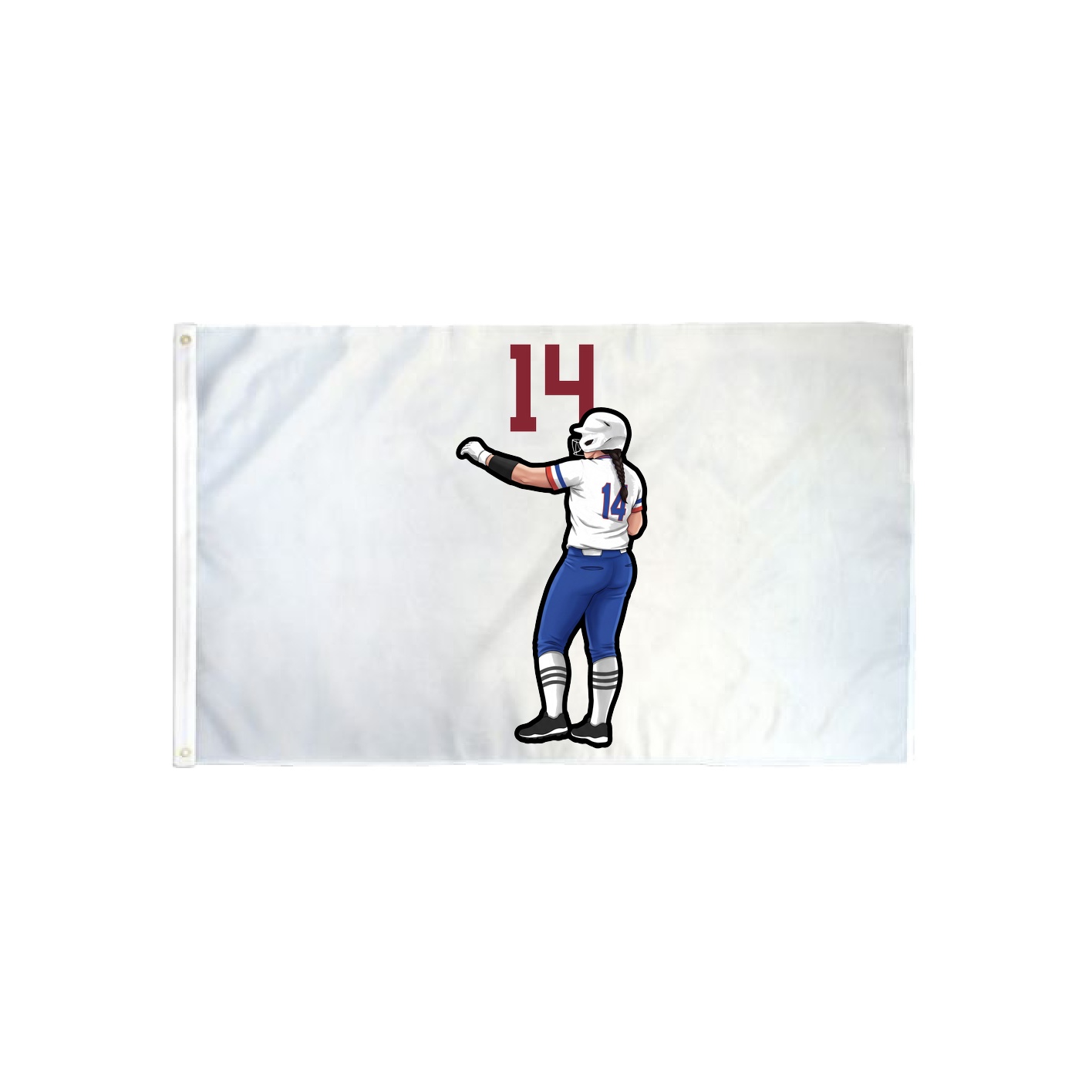 3x5 Flag — Number Top in Classic