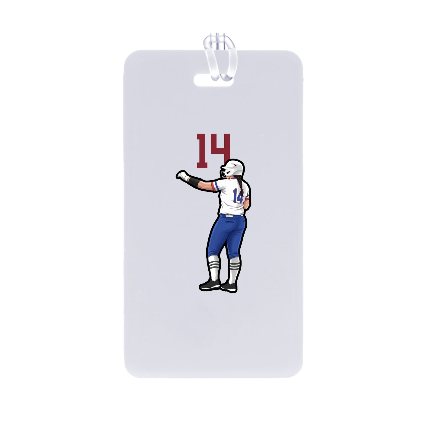 Bag Tag — Number Top in Classic