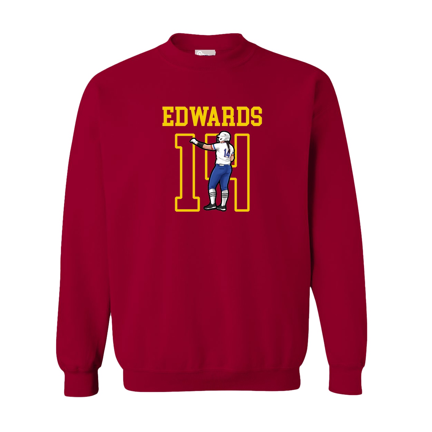 Fleece Crew — Shirsey in Cardinal