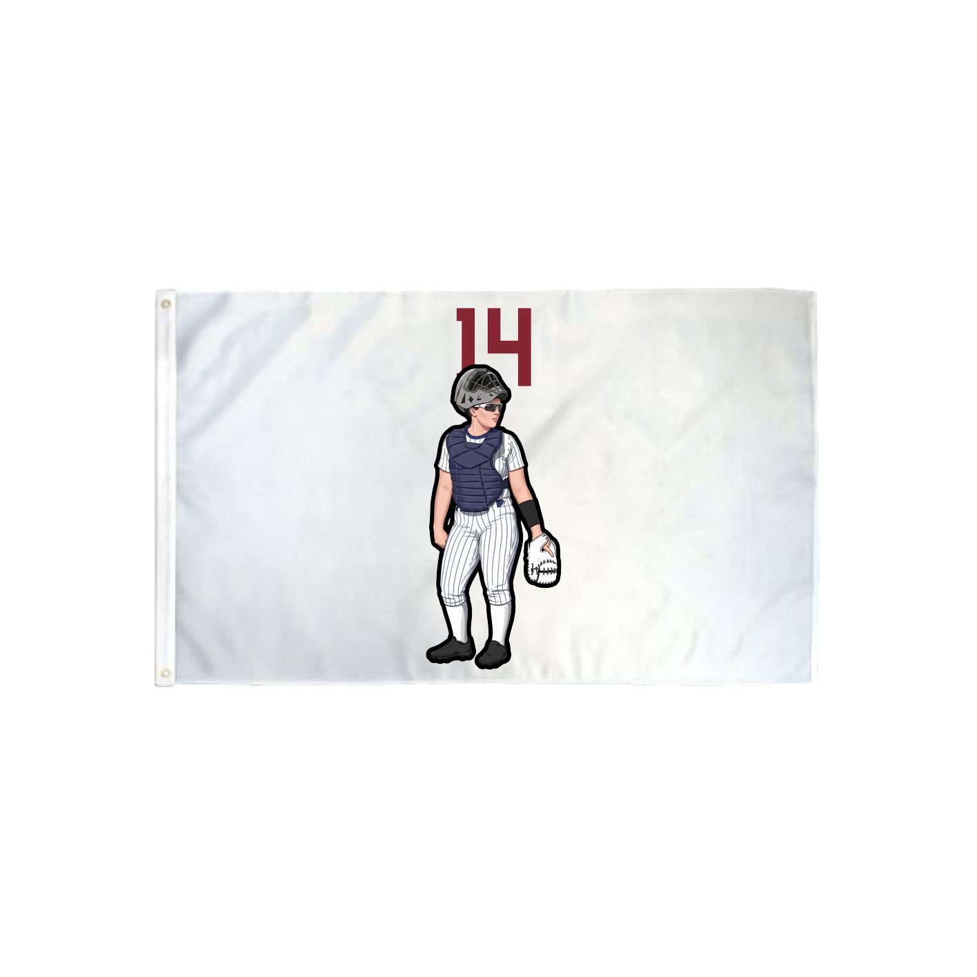 3x5 Flag — Number Top in Classic