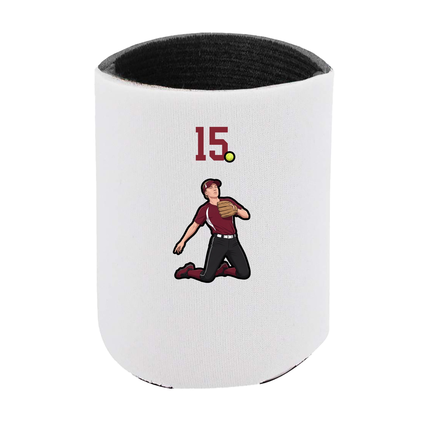 Can Holder — Number Top in White