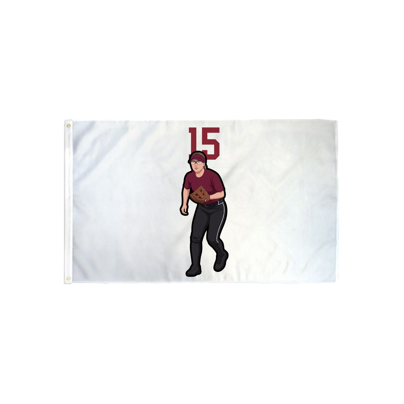 3x5 Flag — Number Top in Classic