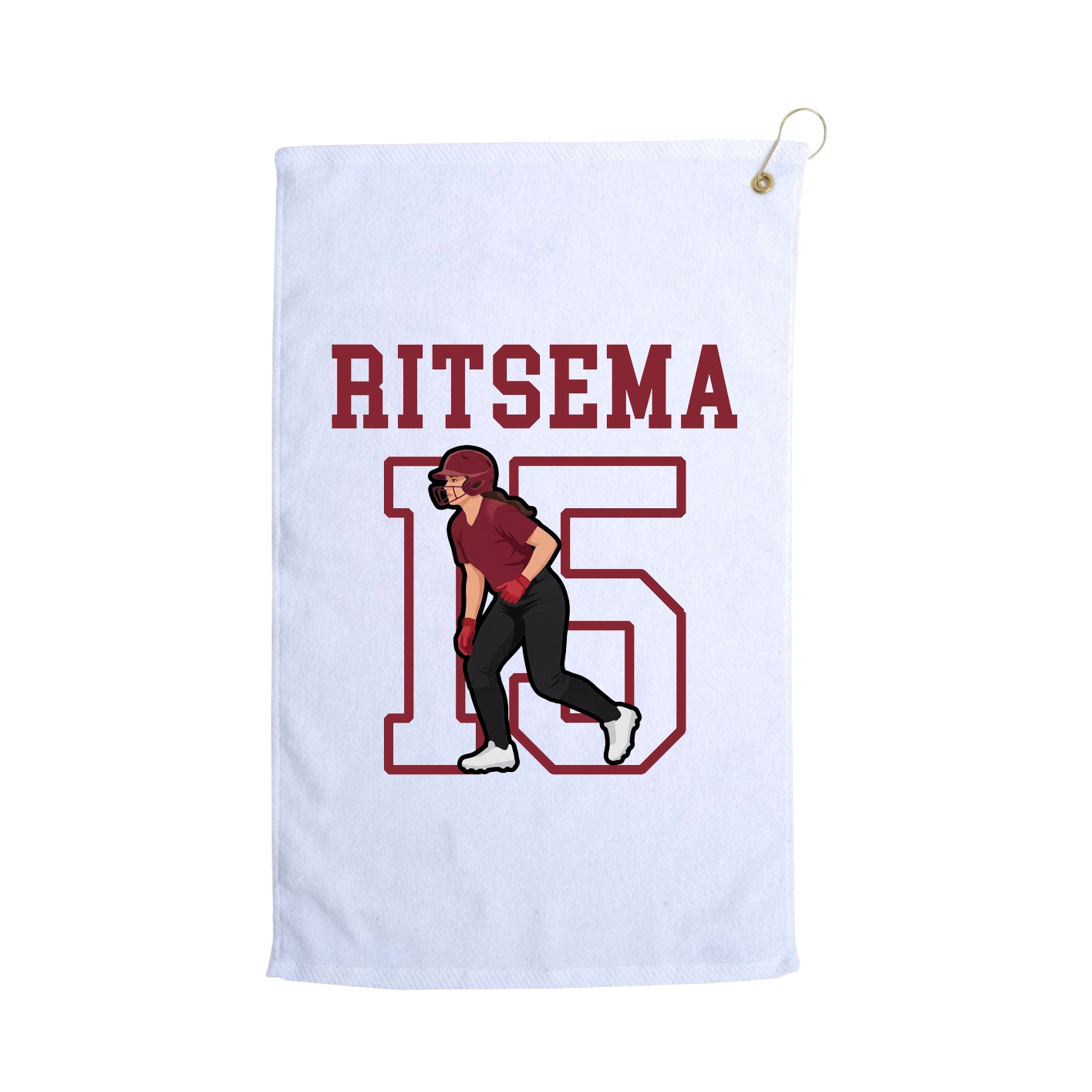 Golf Towel — Shirsey in White