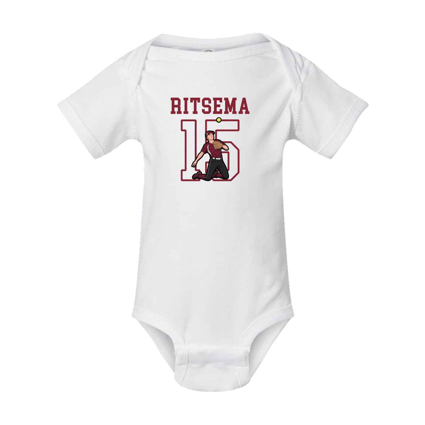 Baby Onesie — Shirsey in White