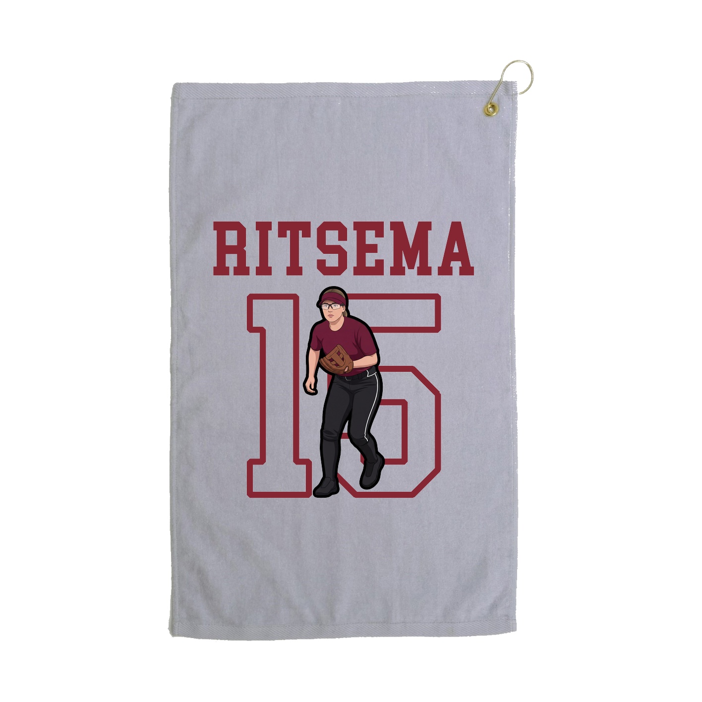 Golf Towel — Shirsey in Grey
